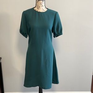 Iris& Ink green short sleeve dress